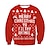 cheap Ugly Christmas Sweater &amp; T-Shirts-Santa Suit Ugly Christmas Sweater / Sweatshirt Pullover Men and Women Christmas Christmas Adults&#039; Festival 100% Polyester