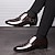 abordables Zapatos Oxford de hombre-Hombre Zapatos Confort PU Otoño invierno Oxfords Marrón / Negro
