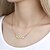 cheap Engraved Necklaces-Personalized Customized Necklace Name Necklace Gift Daily Holiday irregular 1pcs Gold / Laser Engraving