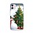 olcso iPhone-tokok-Case Kompatibilitás Apple iPhone 12 / iPhone 12 Mini / iPhone 12 Pro Max Minta Fekete tok Karácsony TPU
