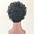 cheap Human Hair Capless Wigs-Human Hair Blend Wig Short Natural Wave Pixie Cut Layered Haircut Short Hairstyles 2020 With Bangs Berry Natural Wave Side Part African American Wig Machine Made Women&#039;s Natural Black #1B