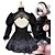 cheap Anime Costumes-Inspired by NieR:Automata 2B Anime Cosplay Costumes Japanese Cosplay Suits Lace Long Sleeve Skirt Stockings Hair Band For Women&#039;s / Eye Mask / Eye Mask