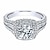 cheap Rings-1pc Band Ring Ring For Women&#039;s Cubic Zirconia Synthetic Diamond Wedding Anniversary Gift Gold Plated Classic Pave Wedding