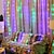 cheap LED String Lights-Christmas Wedding Decorating Lights 3Mx2M 240LEDs White Warm White Multicolor Light Bedroom Home Indoor Outdoor Décor Curtain String Light