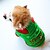 olcso legjobb karácsonyi ajándékok-Kutyák Kapucnis felsőrész Karácsonyi öltözék Hópehely Karácsony Karácsony Újévi Kutyaruházat Kölyökkutya Kutyaruhák Zöld Piros Jelmez lány és fiú kutyának Polár gyapjú Pamut XS S M L XL