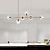 baratos Luzes da ilha-120 cm pingente de luz led linha design globo lustre ilha de metal galvanizado moderno estilo nórdico 220-240v