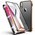 cheap iPhone Cases-Magnetic Double Sided Case For Apple iPhone 11 / iPhone 11 Pro / iPhone 11 Pro Max Shockproof / Transparent / Magnetic Full Body Cases Solid Colored Hard Tempered Glass / Metal