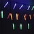 billige Solstreng lys-5m udendørs solcellelys, 20 leds boblesøjledesign med varm hvid, rgb, hvid og blå, vandtæt solar udendørs havelampe med monteringsbeslag til bryllupsfest jul