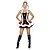 cheap Movie &amp; TV Theme Costumes-Fairytale Queen Cosplay Costume Party Costume Women&#039;s Christmas Halloween Carnival Festival / Holiday Polyester Terylene Black / White Women&#039;s Easy Carnival Costumes Patchwork / Top / Skirt / Top