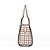 cheap Handbag &amp; Totes-Women&#039;s PU Top Handle Bag Lattice Black / Brown / Red / Fall &amp; Winter