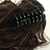 abordables Coletas-Coletas Pelo sintético Pedazo de cabello La extensión del pelo Rizado
