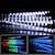 abordables Guirlandes lumineuses à brancher-lumières de pluie de pluie de météores 8 tubes 30cm 50cm 384led 192led (11,8 &quot;/19,7&quot;) guirlandes lumineuses extérieures étanches pour la décoration de fête de mariage de noël 1pack 3packs
