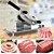 cheap Meat Tools-Manual Frozen Food Meat Slicer Beef Mutton Sheet Roll Cleavers Cutter Adjustable Vegetable Fruit Rice Cake Cutter