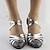 cheap Ballroom Shoes &amp; Modern Dance Shoes-Women&#039;s Ballroom Dance Shoes Modern Shoes Performance Heel Glitter Splicing Thick Heel Ankle Strap Silver