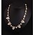 cheap Necklaces-Pearl Necklace Women&#039;s Floral Pearl Imitation Pearl Floral / Botanicals Cute Cute White 43+7 cm Necklace Jewelry 1pc for Wedding Engagement irregular
