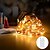 cheap LED String Lights-1pcs 2m 20 Leds Waterproof Graland LED String Cooper Wire Fairy Light Outdoor String Lights CR2032 Battery Christmas Tree Wedding Party Decoration