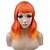 cheap Synthetic Trendy Wigs-Pink Wig Technoblade Cosplay Synthetic Wig Wavy Body With Bangs Wig Short Light Blonde Dark Brown Lake Blue T-Green Synthetic Hair 18 inch Women&#039;s wig