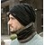 Χαμηλού Κόστους Men&#039;s Hats-Ανδρικά Καπέλο σκι Πολυεστέρας Βασικό - Φλοράλ Γκρίζο Μαύρο Βαθυγάλαζο