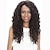 olcso Szintetikus, trendi parókák-Synthetic Wig Curly Curly Wig Long Medium Auburn Synthetic Hair Women&#039;s Brown