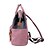 Χαμηλού Κόστους Σακίδια Πλάτης-Σχολική τσάντα Γυναικεία Καμβάς Φερμουάρ Γεωμετρικό Causal Ροζ και Μπλε / Μπλε και Φούξια / Γκρίζο / Ναυτικό / Ροζ / Σκούρο γκρι / Κόκκινο