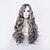 cheap Costume Wigs-Synthetic Wig Water Wave Middle Part Wig Long Grey Synthetic Hair 26 inch Women‘s Women Dark Gray