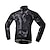 ieftine Jachete și jachete pentru bărbați-Arsuxeo Bărbați Jachetă de ciclism Jachetă din lână Iarnă Termic cald Rezistent la Vânt Căptușeală Din Lână Respirabil Bicicletă Jachetă Veste Ciclism montan Ciclism stradal Ciclism de Oraș Negru
