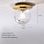 voordelige Plafondlampen-18 cm plafondlamp led enkelvoudig ontwerp inbouwlampen metaal gegalvaniseerd land nordic stijl 220-240v