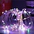 cheap LED String Lights-1pc 5m 50leds USB LED String Light Waterproof LED Copper Wire String Holiday Outdoor Fairy Lights For Christmas Party Wedding Decoration