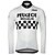 cheap Cycling Jerseys-Men&#039;s Cycling Jersey Long Sleeve Mountain Bike MTB Road Bike Cycling Winter Graphic Pants Jersey Shirt Black White Fleece UV Resistant Cycling Breathable Sports Clothing Apparel / Stretchy