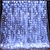 billige LED-stringlys-vindusgardin streng lys 3x2m utendørs bryllup dekorere vinduslys 200 led 8 belysning moduser for soverom fest bryllup hjem innendørs utendørs vanntett