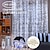 cheap LED String Lights-Window Curtain Lights 300 LED USB Powered Fairy String Lights with Remote IP65 Waterproof 8 Settings Twinkle Lights for Christmas Party Wedding Wall Decoration