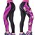 cheap New In-Women&#039;s High Waist Running Tights Leggings Yoga Pants Athletic Sport Tights Leggings Yoga Fitness Gym Workout Tummy Control Butt Lift Quick Dry Plus Size Cat Animal Digital Purple / High Elasticity