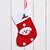 cheap Christmas Decorations-Christmas Ornaments / Christmas Stockings Non-woven Cube / Mini Cartoon / Party / Novelty Christmas Decoration