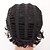 cheap Human Hair Capless Wigs-Human Hair Blend Wig Short Curly Afro Short Hairstyles 2020 Berry Curly Afro Natural Black African American Wig For Black Women Machine Made Women&#039;s Natural Black #1B