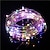 ieftine Fâșii LED-5m Fâșii De Becuri LEd Flexibile Fâșii de Iluminat 50 LED-uri SMD 0603 1 buc Alb Cald Alb Multicolor ziua Recunoștinței Crăciun Crăciun decor de nunta Alimentat USB