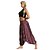 abordables Pantalons de Yoga et Bloomers-sarouel femme taille smockée style yoga taille haute séchage rapide fitness gym entraînement danse bloomer bohème hippie bohème violet rouge foncé café sports d&#039;hiver vêtements de sport haute