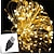 Χαμηλού Κόστους LED Φωτολωρίδες-Χριστουγεννιάτικη διακόσμηση led φώτα χορδής 4τμχ 2τμχ 1 χαλκού ασημένιο σύρμα γιρλάντα φωτός