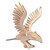 halpa 3D-palapelit-3D palapeli Puiset palapelit Puumalli Eagle Eläimet Luova DIY Puinen Lasten Aikuisten Poikien Tyttöjen Lelut Lahja