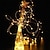 זול חוט נורות לד-5m סרטי תאורת LED גמישים חוטי תאורה 50 נוריות SMD 0603 1pc לבן חם לבן צבעוני חג ההודיה חג מולד חג המולד מופעל באמצעות USB