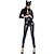 abordables PU &amp; SM-Femme Superstar Uniforme sexy Genre Combinaison Morphsuit Costume de Cosplay Couleur Pleine Collant / Combinaison