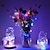 Χαμηλού Κόστους LED Φωτολωρίδες-2m led νεραϊδοφωτάκια 100τμχ 20leds φώτα από χάλκινο σύρμα πολύχρωμα για πάρτι διακοπές γάμος σπίτι πάρτι διακόσμηση κρεβατοκάμαρας