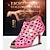 ieftine Pantofi Dans Latin-Pentru femei Încălțăminte latină Călcâi Sclipici Strălucitor Toc evazat Roz Negru Fermoar Sandale de cristal / Performanță / Satin