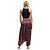 abordables Pantalons de Yoga et Bloomers-sarouel femme taille smockée style yoga taille haute séchage rapide fitness gym entraînement danse bloomer bohème hippie bohème violet rouge foncé café sports d&#039;hiver vêtements de sport haute