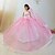 Χαμηλού Κόστους Κούκλες Αξεσουάρ-Φόρεμα κούκλα Πάρτι / Απόγευμα Για Barbie Δαντέλα Organza Φόρεμα Για Κορίτσια κούκλα παιχνιδιών / Παιδιά