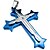 ieftine bijuterii și coliere și inele pentru bărbați-Coliere cu Pandativ Colier lung, For Bărbați Petrecere Stradă Cadou Teak Oțel titan Lung bizantin Σταυρός Crucifix
