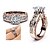 cheap Rings-Ring AAA Cubic Zirconia Dark Red White Black Platinum Plated Stylish 1pc 5 6 7 8 9 / Women&#039;s / Daily / Alloy