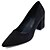 cheap Women&#039;s Heels-Women&#039;s Heels Daily Chunky Heel Pointed Toe PU Loafer Black Red Gray