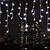 abordables Enchufe eléctrico-Elegante Recepción de Boda Fiesta Luces de Cuerda LED Icicle - 3M x 1M 120 LEDs Impermeables para Exterior con 8 Modos Garland para Patio Jardín y Decoración de Ventanas