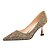 cheap Wedding Shoes-Women&#039;s Wedding Shoes Wedding Heels Bridesmaid Shoes Rhinestone Sparkling Glitter Sequin Stiletto Heel Pointed Toe Minimalism Wedding Party &amp; Evening Glitter Synthetics Loafer Spring &amp; Summer Solid