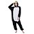 preiswerte Kigurumi Pyjamas-Erwachsene Kigurumi-Pyjamas mit Hausschuhen Pinguin Tier Patchwork Pyjamas-Einteiler Korallenfleece Cosplay Für Herren und Damen Weihnachten Tiernachtwäsche Karikatur Fest / Feiertage Kostüme